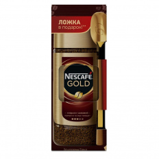 Кофе Нескафе Голд ст/б+ложка